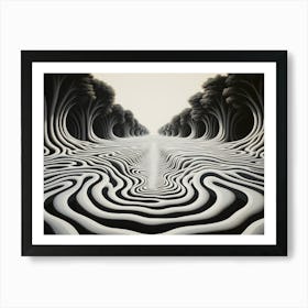 Surreal Wilderness Art Print