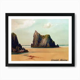 Cornish Riviera, Cornwall Art Print