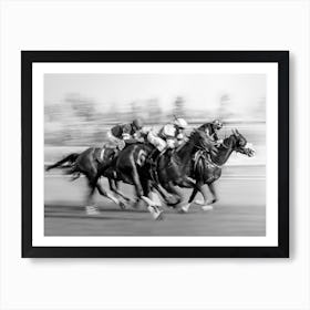 Horse Racing At Queen's Plate Art Print