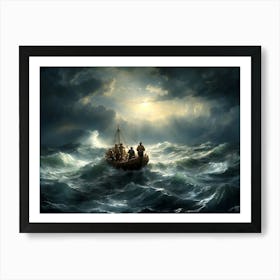 Fishermen Art Print