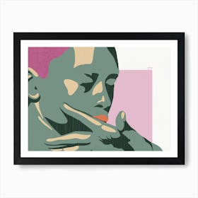 Queer Green Art Print