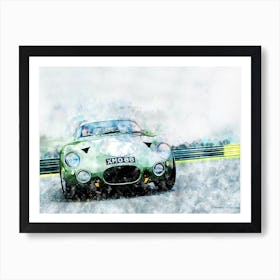 Aston Martin DB4 GT Zagato Art Print