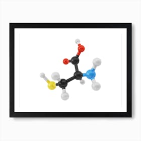 Amino Acid Cysteine Art Print