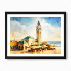 Moroccan Mosque Art Print