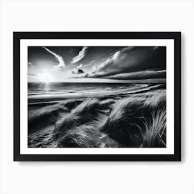 Sand Dunes 6 Art Print