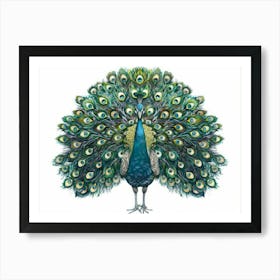 Peacock 13 Art Print