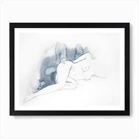 Nude 1 Art Print