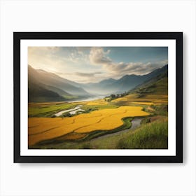 The Valley of Light Art Print