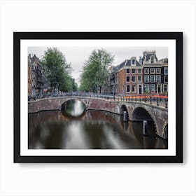 Canal Corner Art Print