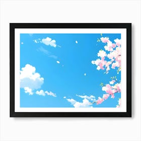 Cherry Blossoms 32 Art Print