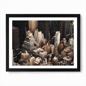 New York City Skyscrapers Art Print