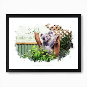 Featherdale Wildlife Park, Sydney, New South Wales Art Print