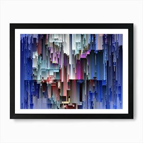 1000003536 Glitch2 Art Print