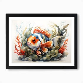 Fish In The Sea Art Print