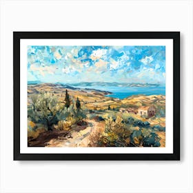 A View To The Sea Art Print