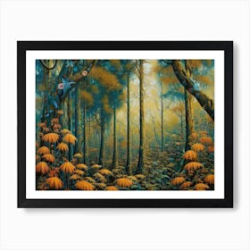 Forest Of Flowers Art Print