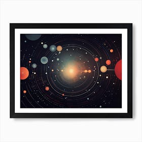 Space Galaxy Affiche