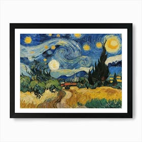 Starry Night 1 Art Print