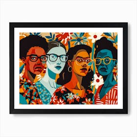 Women Of Color 12 Art Print