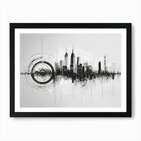 New York City Skyline Art Print