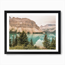 Rustic Mountain Lake Art Print