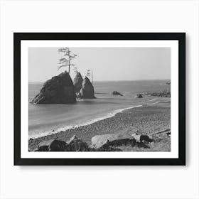 Tillamook County, Oregon, The Coast By Russell Lee Art Print