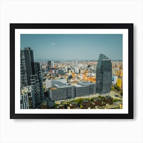 Milan Modern Buildings City Print 1 Art Print