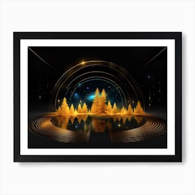 Christmas Tree 6 Art Print