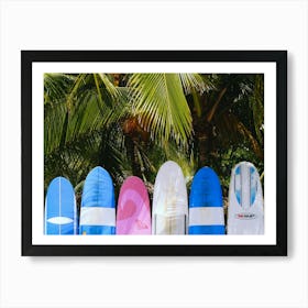 Fy! Surfboards Art Print