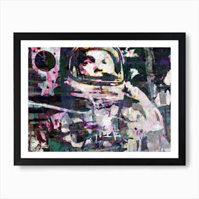 Astronaut John Glenn Nasa Art Print