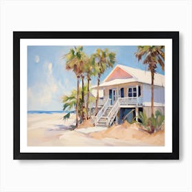 Beach House Art Print