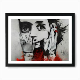 Shock Horror Art Print