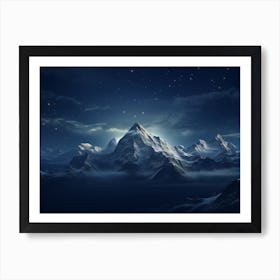 Mountain Landscape Art Print