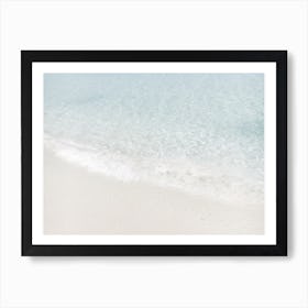 Blue Ocean Water Art Print