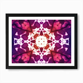 Abstract Flower 9 Art Print