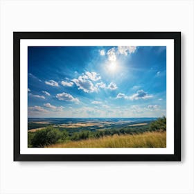 Sky And Clouds 1 Art Print