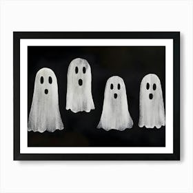 Ghosts 8 Art Print