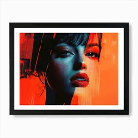 Portrait Of A Woman 74 Art Print