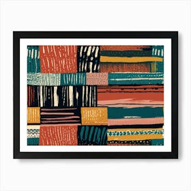 Abstract Pattern 5 Art Print