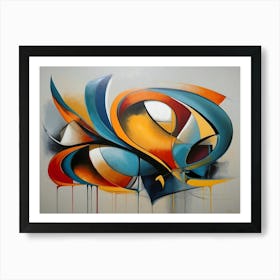 Abstract Painting 10 Art Print