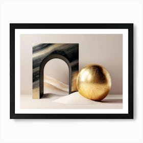 Golden Egg Art Print