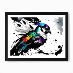 Colorful Bird 5 Art Print