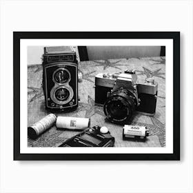 Camera Vintage Film Retro Photography Old Photo Art Print