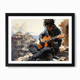 Acoustic Guitar 1 Art Print