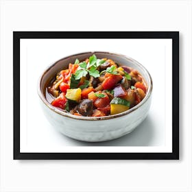 Vegetable Stew In A Bowl 2 Art Print