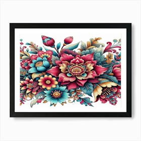 Floral Bouquet 5 Art Print