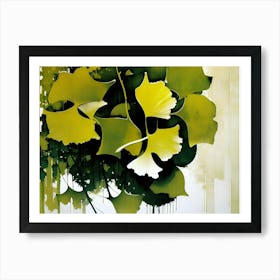 Ginkgo Leaves 49 Art Print