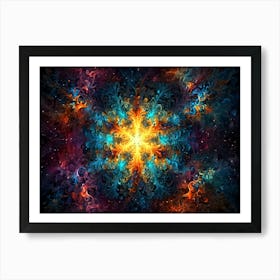 Nebula Art Print