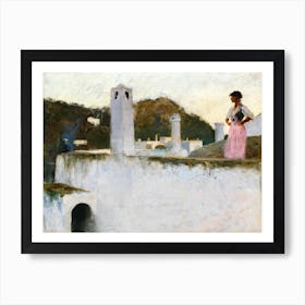 View of Capri, John Singer Sargent.jpg Art Print