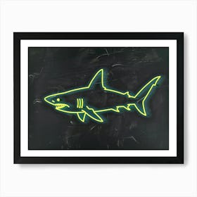 Neon Pelagic Thresher 6 Art Print